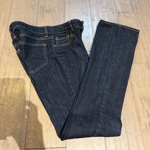 Old Navy Dark Blue Straight Leg Jeans